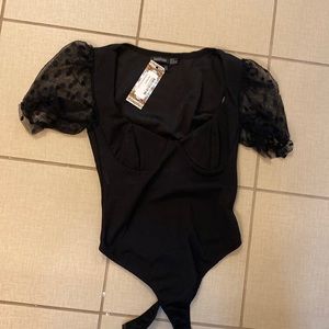 Lace Cap sleeve bodysuit